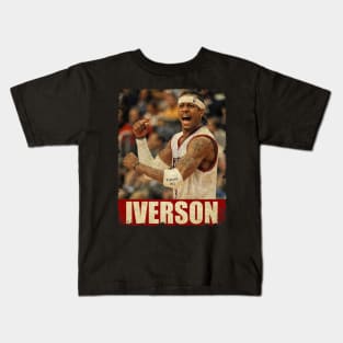 Allen Iverson - NEW RETRO STYLE Kids T-Shirt